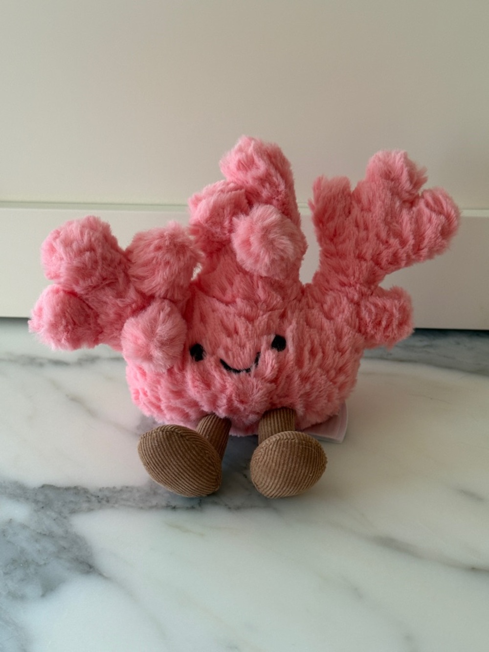 Adorable coral jellycat